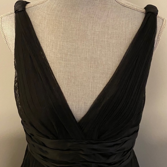 Maggy London Size 12 Ruffle Dress - Picture 2 of 8